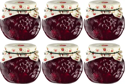 Produktbild von Food-United SAUERKIRSCHE-WEICHSEL KONFITÜRE EXTRA 6x 640g im Dekorglas DARBO