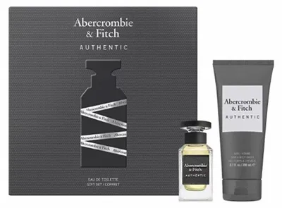 Produktbild von Abercrombie & Fitch Authentic Man EDT 50 ml + SG fü r Kö rper und Haar 200 ml ( Mann)