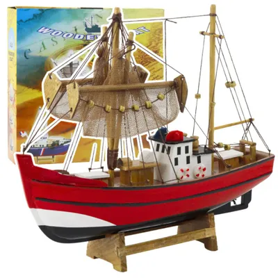 Produktbild von Sammlermodell Fischereifahrzeug Rot