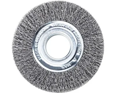 Produktbild von Lessmann Rundbürste Stahldraht 150x23/25mm,gewellt 0,3mm