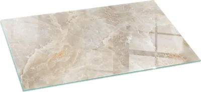 Zdjęcie produktu dla Płyta chroniąca przed iskrami - Szklana podstawa do pieca opalanego drewnem - Podkład kominkowy wykonany ze szkła - 120x60 cm - Ognioodporna podstawa pieca - Żaroodporna płyta ochronna do kominka - Przezroczysta szklana płyta chroniąca podłogę - Wzór kamienia naturalnego
