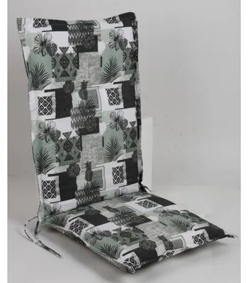 Produktbild von Hochlehner -ANNECY- 123x50x6cm Sitzkissen Polster Stuhlauflage Garten