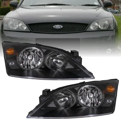 Produktbild von Scheinwerfer Set für Ford Mondeo MK3 09.2000-05.07 schwarz