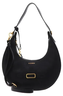 Produktbild von PICARD Leder Schultertasche Umhängetasche Buckle Up Shoulder Bag Cafe dunkelbraun