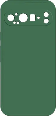 Produktbild von Hülle für Google Pixel 9 Pro XL - Phonesta Color Silikon Back Cover - Dunkelgrün