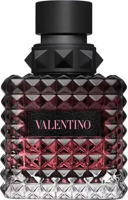 A product shot of a Valentino perfume bottle.