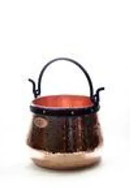 Produktbild von "CopperGarden®" Kupferkessel 10 Liter | Hexenkessel