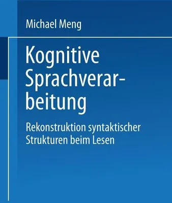 Produktbild von Kognitive Sprachverarbeitung