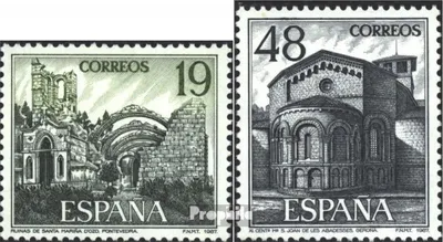 Produktbild von Briefmarken Spanien 1987 Mi 2779-2780 (kompl.Ausg.) postfrisch Fremdenverkehr