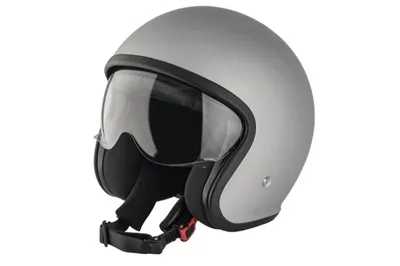 Produktbild von ULTIMATE SPEED® Jethelm, mit Visier, Gr. S (Silber-grau matt)