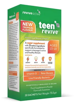 Zdjęcie produktu dla Revive Active Teen, kompleks witamin i minerałów, 20 saszetek