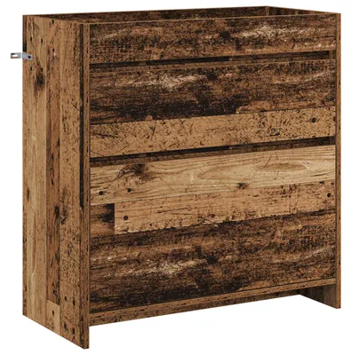 Obrázok produktu pre vidaXL Kúpeľňová skrinka z recyklovaného dreva 78,5 x 37,5 x 81 cm Drevotrieska