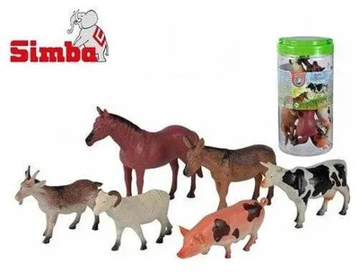 Immagine prodotto di Gioco Schmid FARMTIERE 6ER DOSE SIMBA SIMBA