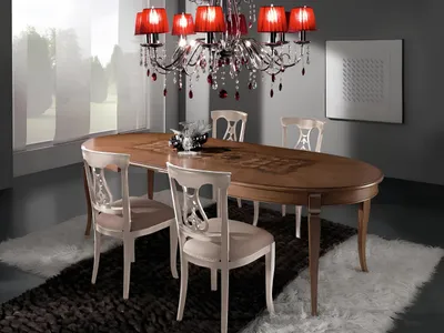 Produktbild von Komplett Set Esstisch 4x Stühle Esszimmer Set Ess Gruppe Holz Tisch Tische 5tlg