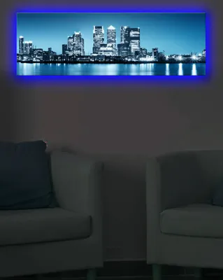 Zdjęcie produktu dla Opviq, 3090DACT- SHN1254, Kolorowe, Wydruki na płótnie, 30 x 90 cm, 100% płótno zamszowe