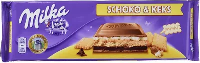 Obrázek produktu pro Milka Schoko & Keks čokoláda 300,0 g
