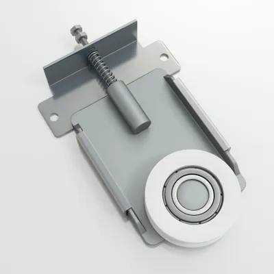Produktbild von Schwebetürenschrank DIVER , 3-türig Schrank 200 cm Kleiderschrank mit Schubladen, und 3D-Lamellen