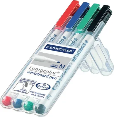 Immagine prodotto di STAEDTLER Lumocolor penna per lavagna bianca confezione da 4 pezzi