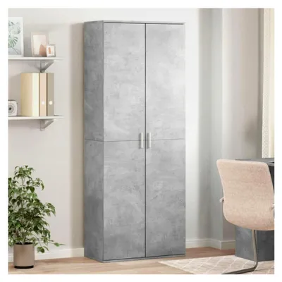 Produktbild von Highboard in Betongrau 70 x 35 x 180 cm
