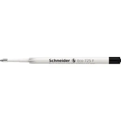 Produktbild von Schneider Schreibgeräte Eco 725 - Schwarz - Fein - Weiß - Edelstahl - G2 - Kugelschreiber