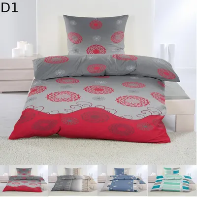 Produktbild von Dreamhome Warme Winter Microfaser Thermo Fleece Bettwäsche 135x200 155x220 Modern, Größe:135 x 200 cm, Design - Motiv:Design 3