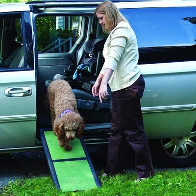 Produktbild von Famanu Hundetreppe - Antirutsch, klappbar, tragbar