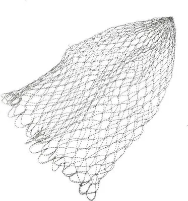 Produktbild von Angelrolle mit Doppelkordel für Forellenfischen, 60cm, Stahlkopf