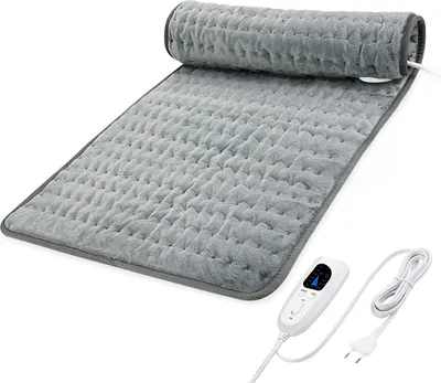 Produktbild von Elektrische Heizdecke, Heizkissen, 75W 60 x 30 cm, Wärmedecke Heizmatte, mit 6 Leistungsstufen Abschaltautomatik und Überhitzungsschutz Waschbar