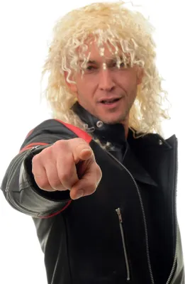 Produktbild von WIG ME UP Perücke Hellblond Locken Löwenmähne BW563-P88