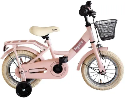 Produktbild von Kinderfahrrad Kyoso Sparkle 12 Zoll mit Rücktrittbremse - Matt Rosa