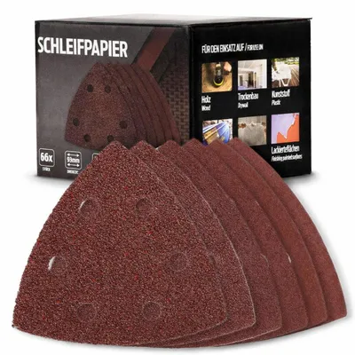 Produktbild von bestTools Set Schleifpapier Triangular Körnung 40-240 für