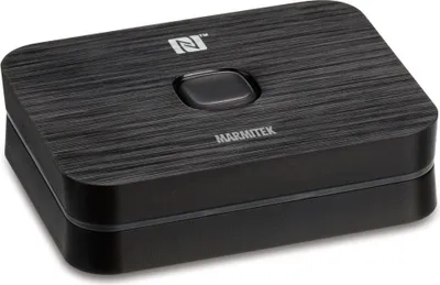 Produktbild von Bluetooth Audio Empfänger - Marmitek BoomBoom 93 - aptX & aptX Low Latency - Digitaler Audioausgang - NFC - Multipair Partymode - Streamen Sie Musik drathlos über Bluetooth auf Ihre Stereoanlage