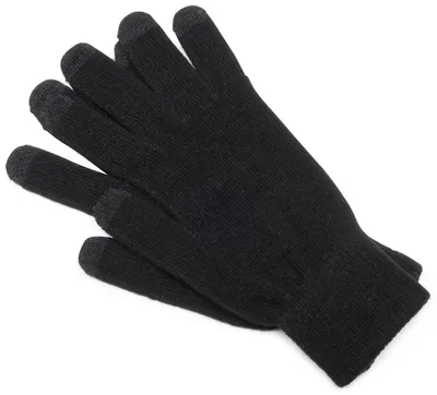 Produktbild von styleBREAKER Uni Touchscreen Handschuhe, warme Strickhandschuhe, Fingerhandschuhe, gestrickt Winter 09010004