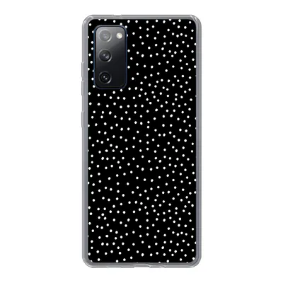 Produktbild von MuchoWow® Handyhülle Schutzhülle Hülle für Samsung Galaxy S20 FE Polka dots - Schwarz - Weiß Silikon Softcase Handy Hülle - Abdeckung