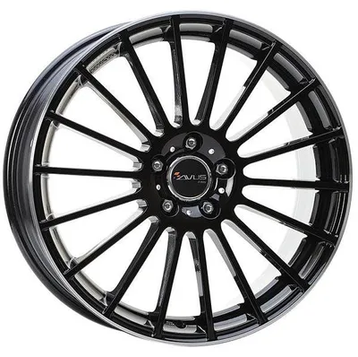 Produktbild von 18 Zoll Alufelge AVUS ac-m03 18"x7.5" 5x114.3 PCD ET48 73.1mm Felge Schwarz