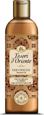 Produktbild von Tesori d'Oriente Argan & Cyperus Duschöl 250 ml