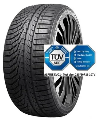 Produktbild von Sailun Ice Blazer Alpine Evo1 (Wsl3A1) 225/45R18 95V Nordic Compound Bsw Xl