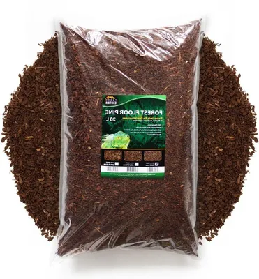 Productafbeelding van Bodem Bedekking - Houtvezel - Terrarium Inrichting - Fijne Structuur - 20 Liter - Bruin