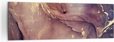 Produktbild von Bild auf Leinwand - Leinwandbild - Einteilig - Stein Gold Marmor - 160x50cm - Wand Bild - Wanddeko - Wandbilder - Leinwanddruck - Bilder - Wanddekoration - Leinwand bilder - Wandbild - AB160x50-4714