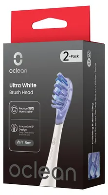 Produktbild von Oclean Bürstenkopf Ultra White 2er Pack, Weiß