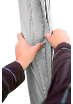 Produktbild von DWT Schaumstoffwulst mit Klettverschluss für Wohnwagen und Wohnmobile - 10x5x230 cm - Windabdichtung für Vorzelte