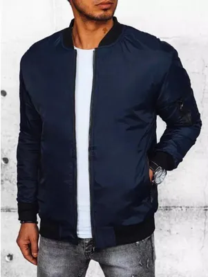 Produktbild von Dstreet Herren-Bomber Cymbeselus dunkelblau XXL