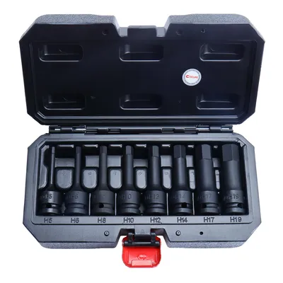 Produktbild von 21 teiliges Felgenschloss Lösewerkzeug Set CR-MO Stahl Kompatibel mit BMW 1/2" 17mm 6 Kant Schonende Nuss für Radbolzen & Muttern Radschloss Demontage Werkzeug Satz mit Aufbewahrungskoffer