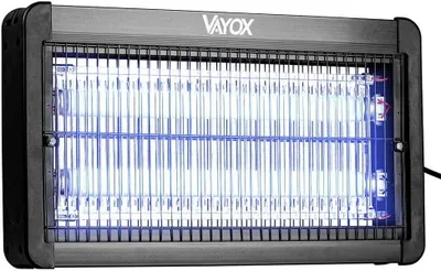 Zdjęcie produktu dla Vayox Lampa Owadobójcza IKV-20W | 4500V | 100m2 | Czarna