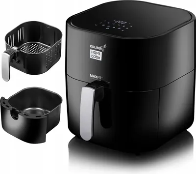 Produktbild von Schwarze Frymax X-1800-W 8L Led, Energieeffiziente Fritteuse