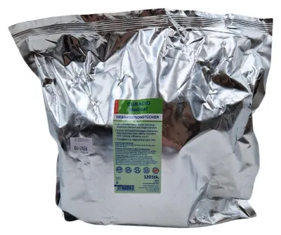 Produktbild von Curacid Medical Desinfektionstücher Nachfüll-Beutel 120 Tücher