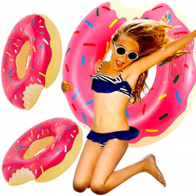 Produktbild von Toys 5907419727274 XXL Donut Schwimmring 120 cm Kinder