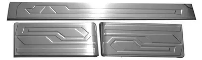 Produktbild von OMAC Einstiegsleiste Einstiegsleisten 2624091 Vorne und Hinten für FORD Transit Custom V362 Kastenwagen (FY, FZ) 1110mm 170mm 20mm Edelstahl