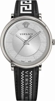 Produktbild von Versace Herren Uhr Armbanduhr V-Circle VE5A01021 Leder