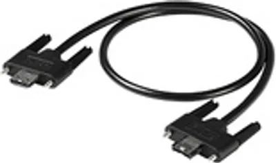 Produktbild von Synology 6G ESATA CABLE, 0,6 m, eSATA, eSATA, eSATA, Schwarz, Gerade